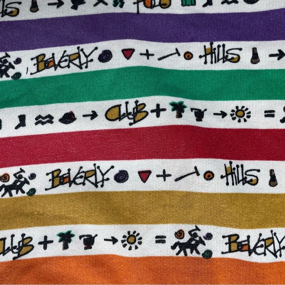 Vintage Beverly Hills Polo Club Script Sweatshirt Women’s Size L 90’s - Picture 4 of 13